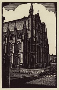 Katedra w Ely: East End (drzeworyt) autorstwa John Frederick Greenwood