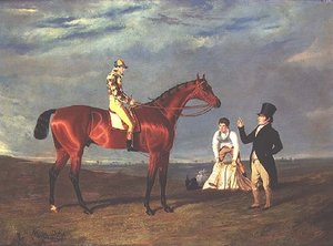 „Memnon” pana Richarda Watta z Williamem Scottem w górę autorstwa John Frederick Herring Jnr