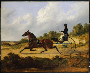 „Zaufanie”, rysowanie koncertu prowadzonego przez pana młodego, 1842 autorstwa John Frederick Herring Senior