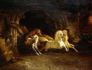 Konie Duncana, 1842 autorstwa John Frederick Herring Senior