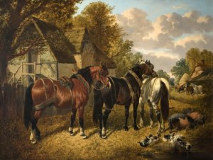 Gotowy do pługa autorstwa John Frederick Herring Senior