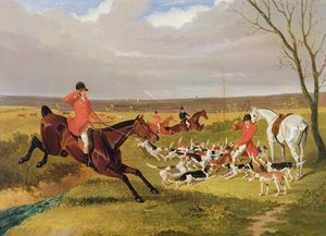 Polowanie na Suffolk - Śmierć autorstwa John Frederick Herring Senior