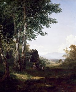 Widok na górę Mansfield, 1849 autorstwa John Frederick Kensett