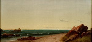 Na wybrzeżu Narragansett, 1864 autorstwa John Frederick Kensett