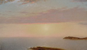 Zachód słońca, 1872. autorstwa John Frederick Kensett