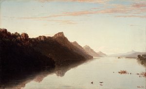 Widok na górną Missisipi autorstwa John Frederick Kensett