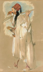 Suliote wojownik autorstwa John Frederick Lewis