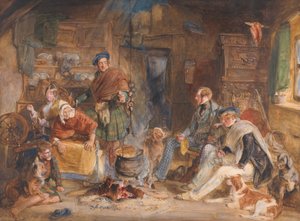 góralska gościnność autorstwa John Frederick Lewis