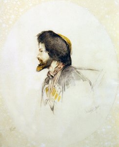 Portret dżentelmena ze Wschodu autorstwa John Frederick Lewis