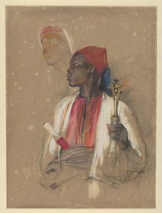 Studium do „Nosiciela fajki” autorstwa John Frederick Lewis