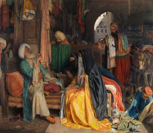 Wątpliwa Moneta, 1869. autorstwa John Frederick Lewis