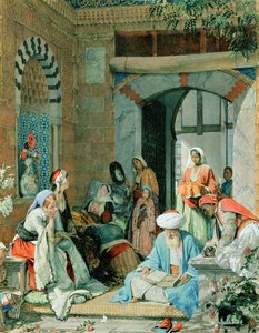 Modlitwa Wiernych uzdrowi chorych” autorstwa John Frederick Lewis