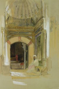 Grób Bajazyda I, Bursa, Turcja autorstwa John Frederick Lewis