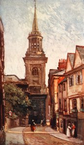 Kościół Wszystkich Świętych, od ulicy Turn, 1903 autorstwa John Fulleylove