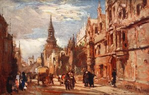 Kolegium Zaduszne i High Street, 1903 autorstwa John Fulleylove