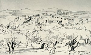Kirjath-Jearim, 1902. autorstwa John Fulleylove