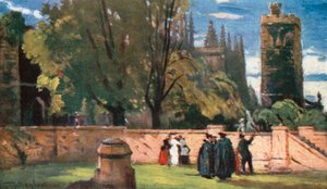 New College (druk kolorowy) autorstwa John Fulleylove