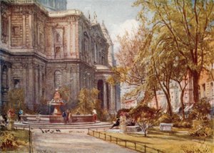 Cmentarz św. Pawła autorstwa John Fulleylove