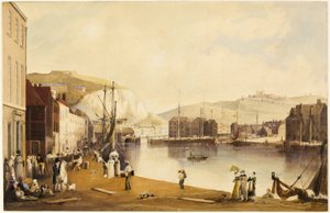 Port w Dover autorstwa John Gendall