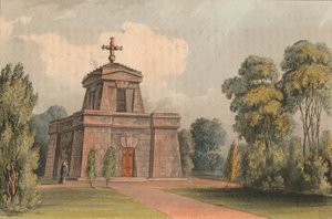 Mauzoleum w Trentham, 1824. autorstwa John Gendall