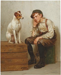 Wzajemny podziw, 1898 autorstwa John George Brown