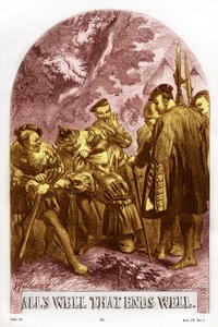 Wszystko dobre, co się dobrze kończy Williama Szekspira autorstwa John Gilbert