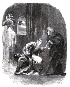 Hamlet Williama Szekspira autorstwa John Gilbert