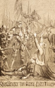 Henryk VI, część III, 1890 autorstwa John Gilbert