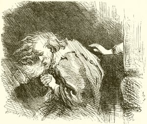 Król Lear autorstwa John Gilbert