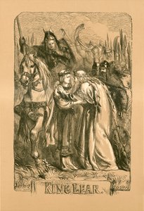 Król Lear autorstwa John Gilbert