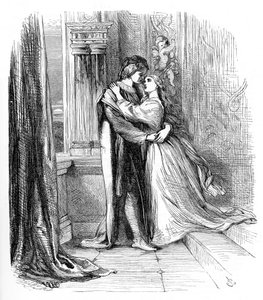„Romeo i Julia” Williama Szekspira autorstwa John Gilbert