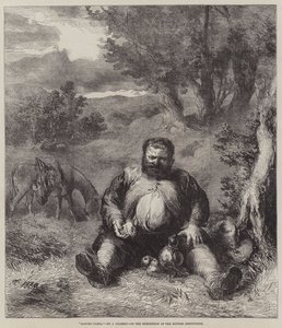 Sancho Pansa autorstwa John Gilbert