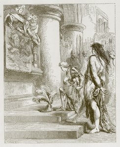 Valentine i niedźwiedź autorstwa John Gilbert