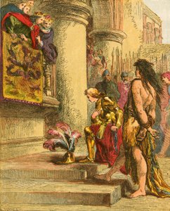 Valentine i niedźwiedź autorstwa John Gilbert
