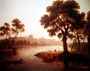 zamek Windsor autorstwa John Glover