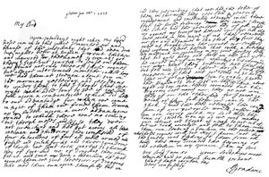 List od Grahama z Claverhouse, wicehrabiego Dundee, 1629, 1840