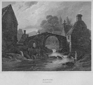 Hawick, Roxburghshire, 1814 autorstwa John Greig