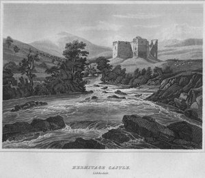 Zamek Ermitaż. Liddesdale, 1814