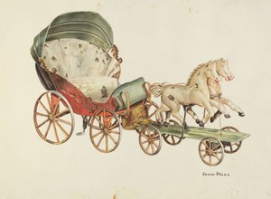 Kalasz i konie, ok. 1930 r. 1940.