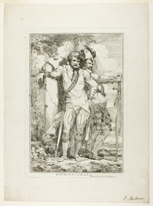 Banditti on the Lookout autorstwa John Hamilton Mortimer