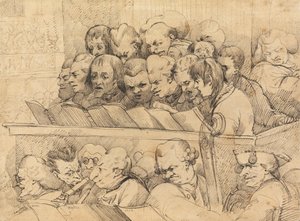 Chór i orkiestra (zespół chóralny) autorstwa John Hamilton Mortimer