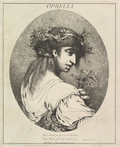 Ofelia Dwanaście postaci z Szekspira, 20 maja 1775.