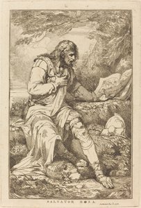 Salvator Rosa autorstwa John Hamilton Mortimer