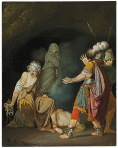 Sekstus Pompejusz konsultujący się z Erichtho przed bitwą pod Farsaliami