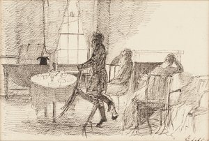 Stół śniadaniowy, 1810 r. autorstwa John Harden