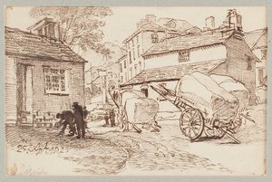 Wozy w Ambleside, Cumbria, 1823 r.