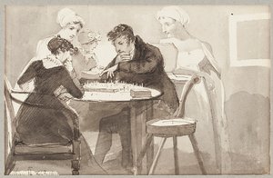 Шатар, 1812 (цаасан дээрх угаалгын өрөө) autorstwa John Harden