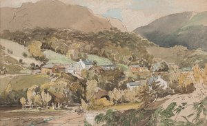 Clappersgate, 1812 (wc na papierze) autorstwa John Harden