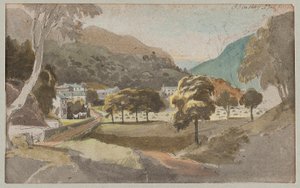 Pola pod Brathay, 1812 (wc na papierze) autorstwa John Harden