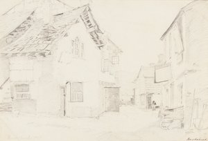 Hawkshead, Cumbria, 1807 r. autorstwa John Harden